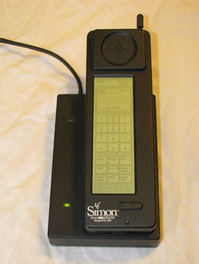 IBM Simon - das erste Smartphone der Welt.