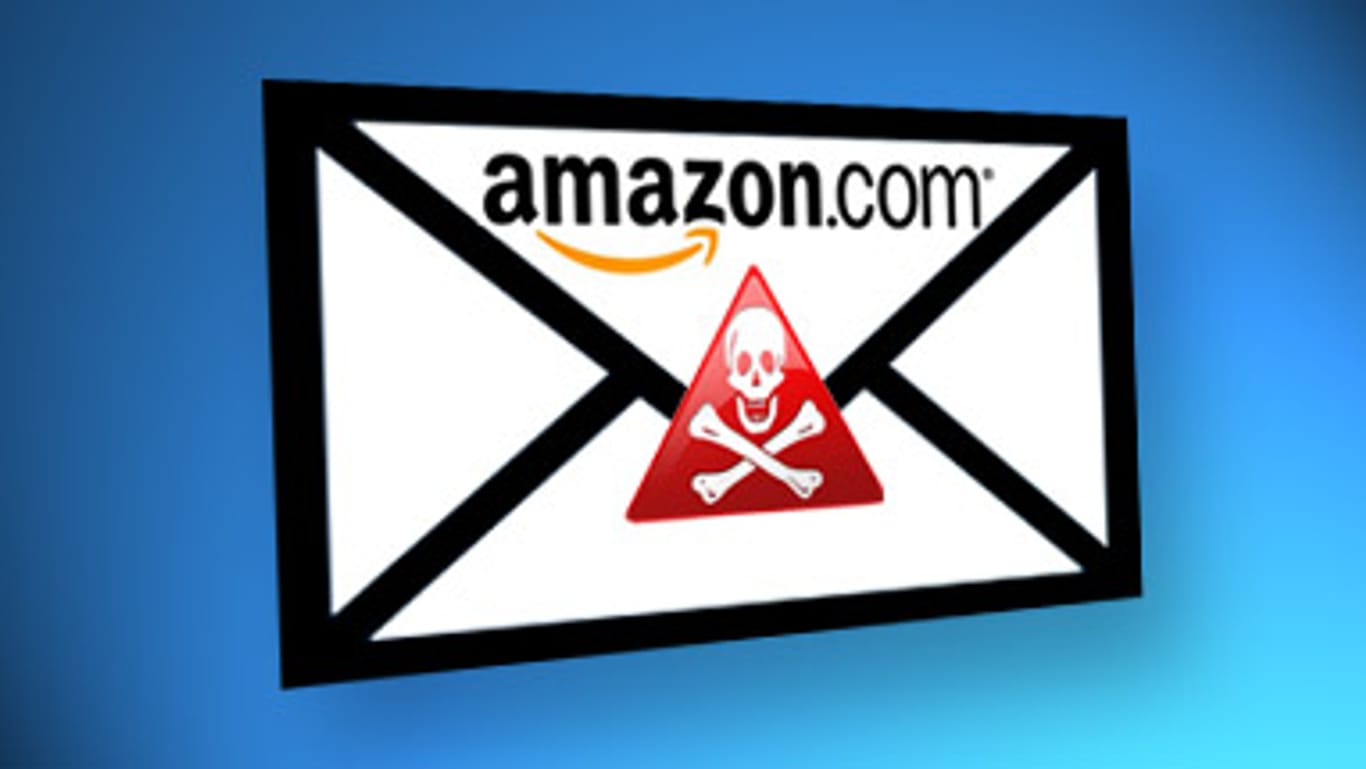 Eine dreiste Phishing-Attacke soll Amazon-Kunden verunsichern.