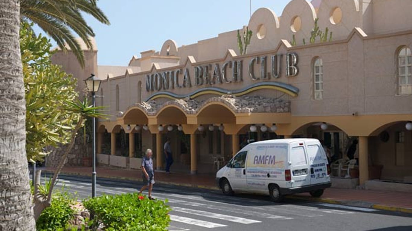 Pool des Hotels "Sunrise Monica Beach" auf Fuerteventura.