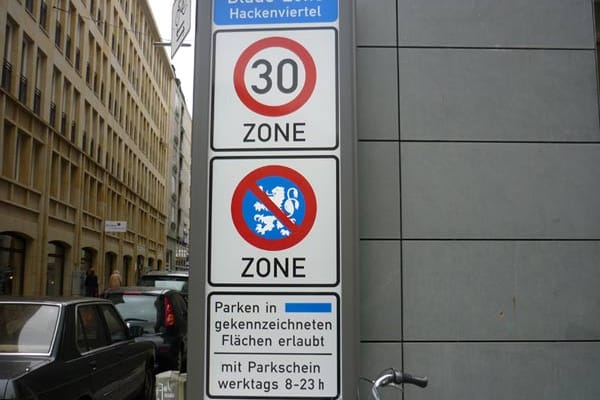Diese 30er Zone ist keine 60er Zone.
