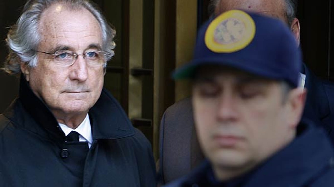 Zu 150 Jahren Gefängnis verurteilt: Bernard Madoff