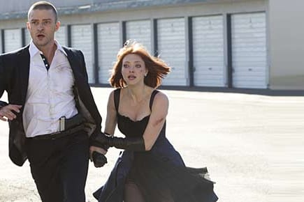 Justin Timberlake und Amanda Seyfried im Science-Fiction-Thriller "In Time"