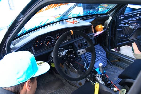 Der Blick ins Cockpit. Der Blick ins Cockpit.