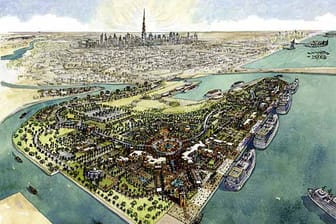 Erster Entwurf von Dubais neuem Kreuzfahrtterminal