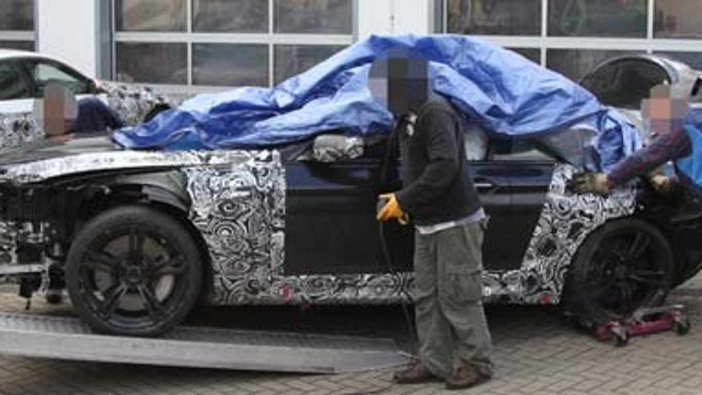 Das geschrottete BMW 6er Coupé
