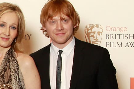 "Harry Potter"-Autorin J.K. Rowling hätte beinahe Rupert Grints Filmfigur Ron Weasley umgebracht.