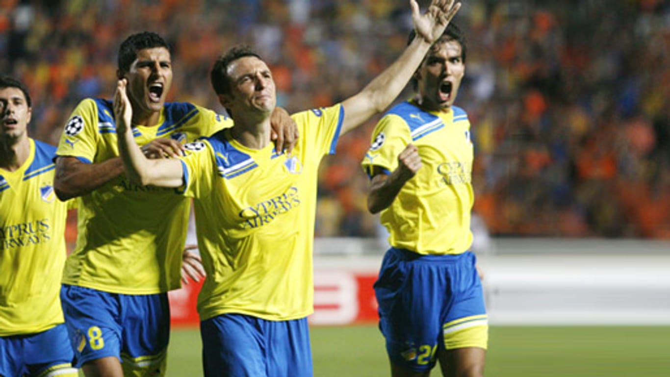 APOEL Nikosia ist die große Überraschung dieser Champions-League-Saison.