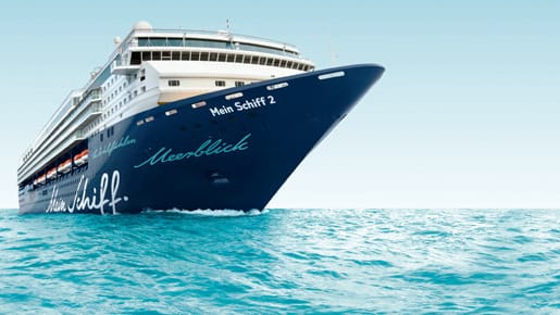 Momentan ist die "Mein Schiff 2" im westlichen Mittelmeer unterwegs