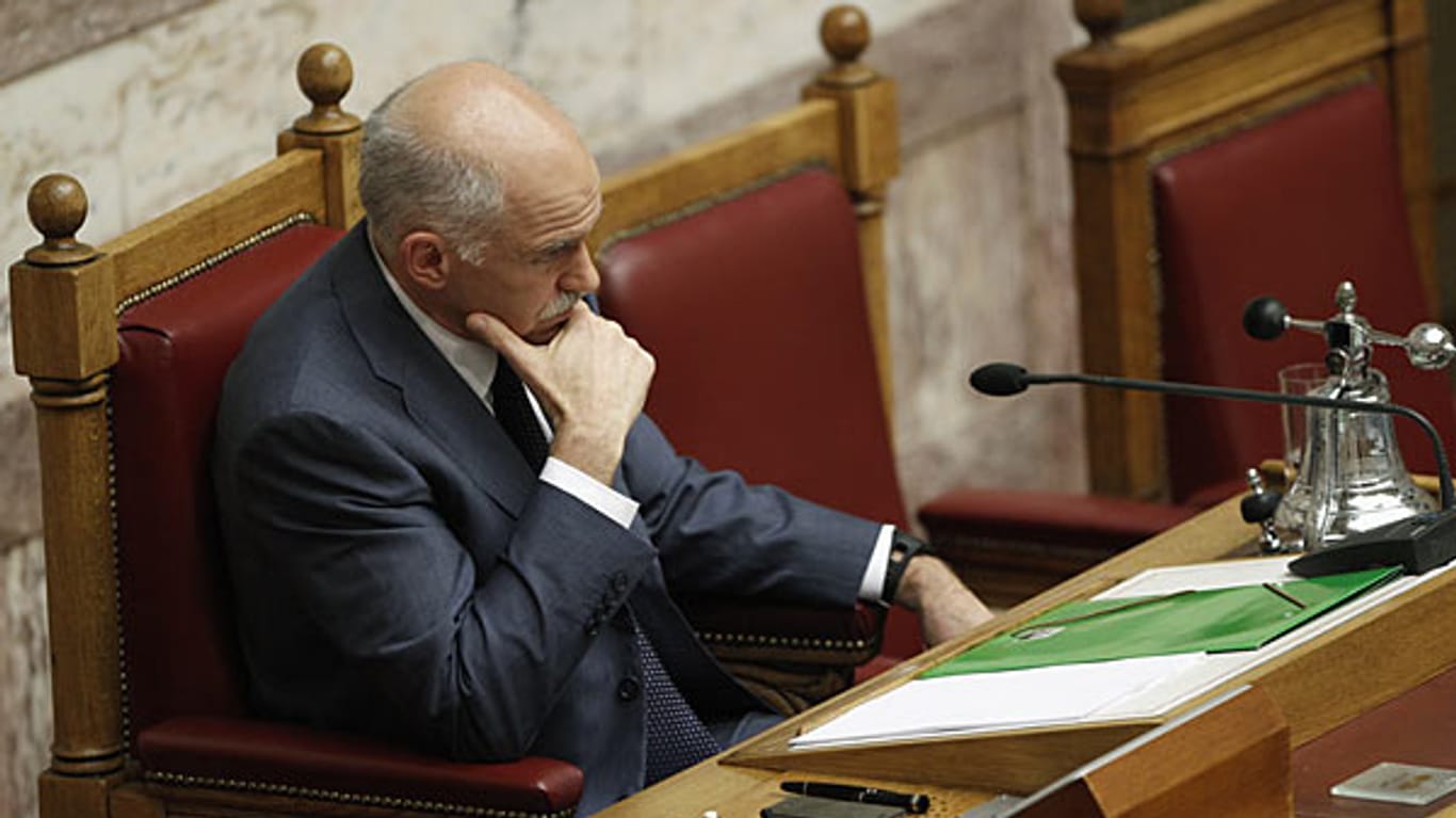 Umsonst gekämpft? Die Regierung Papandreou steht möglicherweise kurz vor dem Fall