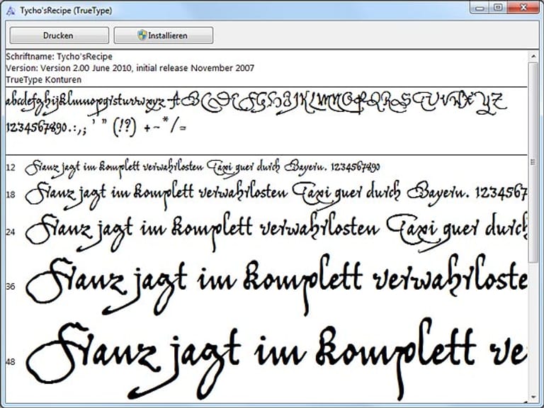 Schriftarten-Sammlung zum herunterladen: 100 kostenlose Fonts