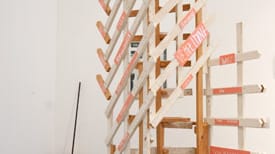 Der Fleck ist weg: Das Kippenberger-Kunstwerk nach dem Putzfrauen-Einsatz