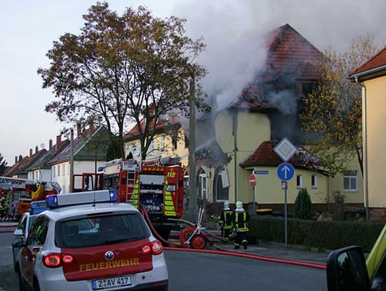 Hausexplosion in Zwickau