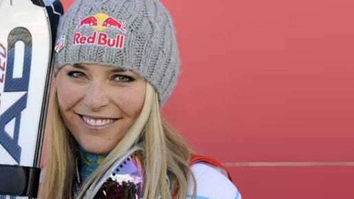 Strahlendes Lachen: Lindsey Vonn durfte sich über ihren ersten Schulball freuen.