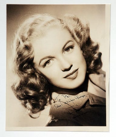 Ein Foto von Marilyn mit einer persönlichen Widmung an ihren Nachbarn Phil Hooper soll zwischen 10.000 und 20.00 Dollar einbringen.