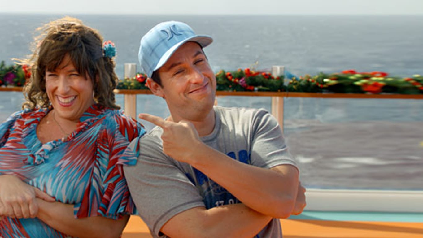 Adam Sandler als Mann und als Frau in "Jack and Jill".
