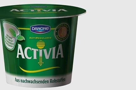 Danone wirbt nicht mehr mit umweltfreundlichem Joghurtbecher.