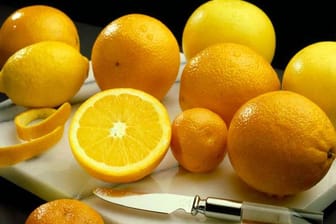 Obst lagern: Orangen können bis zu sechs Wochen gelagert werden.