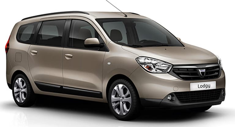 Dacia Lodgy: Der Van ist 4.50 Meter lang und soll bis zu sieben Personen Platz bieten.