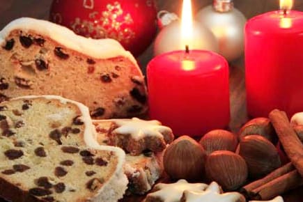 Christstollen - Typisch für die Weihnachtszeit