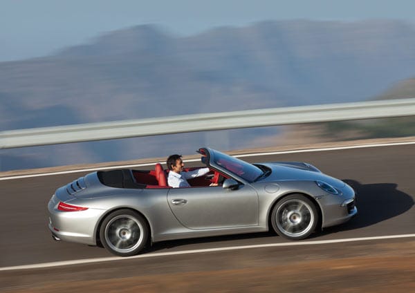 Marktstart für das Porsche 911 Cabrio ist März 2012.