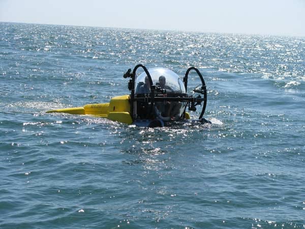 Die "Ocean Pearl" von Seamagine verfolgt ein ähnliches Konzept. Das Cockpit befindet sich in einer großen Kuppel aus Acrylglas.