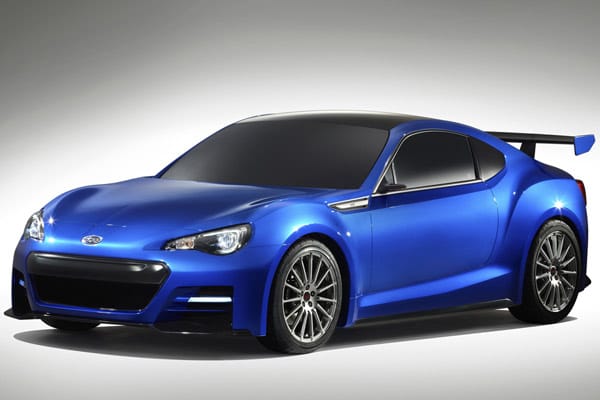 Auch Subaru bringt 2012 einen Sportwagen. Der momentan noch BRX Concept STI genannte Sportler wird auf der L.A. Auto Show gezeigt.