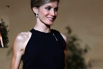 Prinzessin Letizia von Spanien ist nur noch Haut und Knochen.