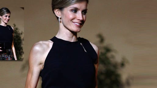 Prinzessin Letizia von Spanien ist nur noch Haut und Knochen.