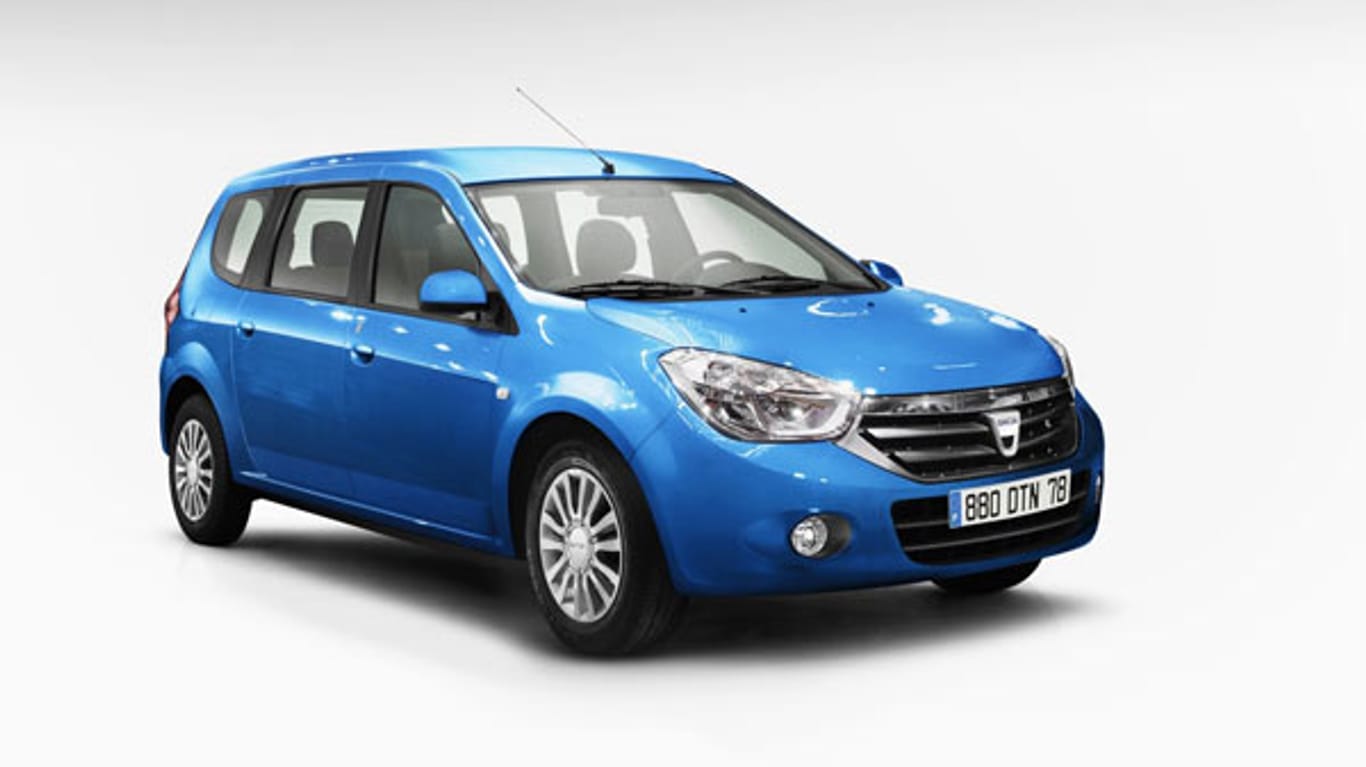 So könnte der neue Dacia-Van Lodgy aussehen (Illustration: AUTO BILD/AVARVARII)