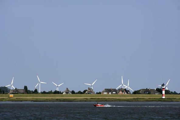 Den Windpark von Vattenfall wird man von Sylt aus nicht sehen können