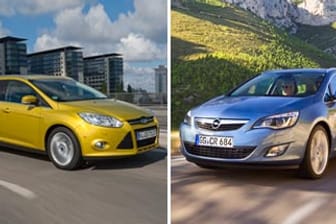 Ford Focus Turnier vs. Opel Astra Sports Tourer
