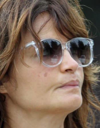 Helena Christensen: Übermüdet und ungeschminkt in Los Angeles. Helena Christensen: Übermüdet und ungeschminkt in Los Angeles.