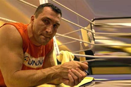 Was wird aus seinem WM-Fight gegen Jean-Marc Mormeck? Champion Wladimir Klitschko.