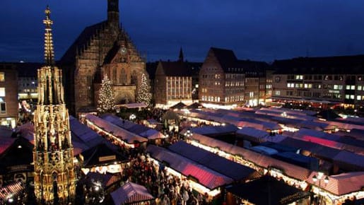 Der wunderschöne Christkindlesmarkt in Nürnberg