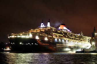 Zuletzt war die Queen Mary 2 am 6. Dezember 2012 in Hamburg