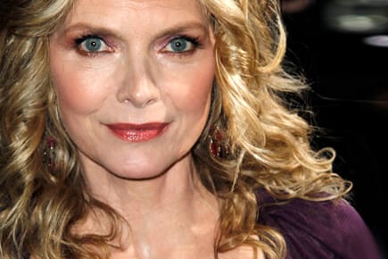 Strahlend schöne Michelle Pfeiffer.