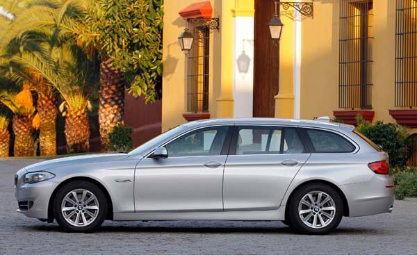 In der automobilen Oberklasse ist der BMW 525d Touring das wertstabilste Fahrzeug. Der BMW kommt auf einen Restwert von 56,0 Prozent.