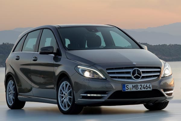 Bei den Kompakt-Vans schlägt sich der Mercedes B 180 CDI BlueEfficiency am besten. Der vermutete Restwert beträgt 53,7 Prozent.