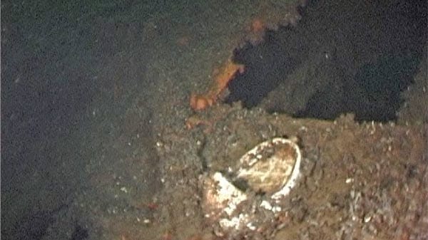 Das Urinal liegt seit fast 100 Jahren in 50 Meter Tiefe