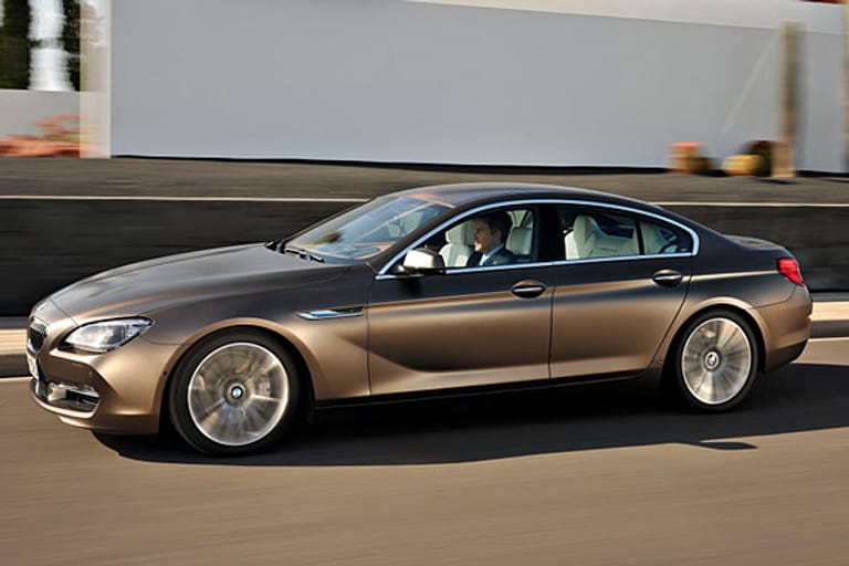 Aber auch BMW greift an: Das neue 6er Gran Coupé ist ein Konkurrent von Porsche Panamera, Mercedes CLS und Audi A7.
