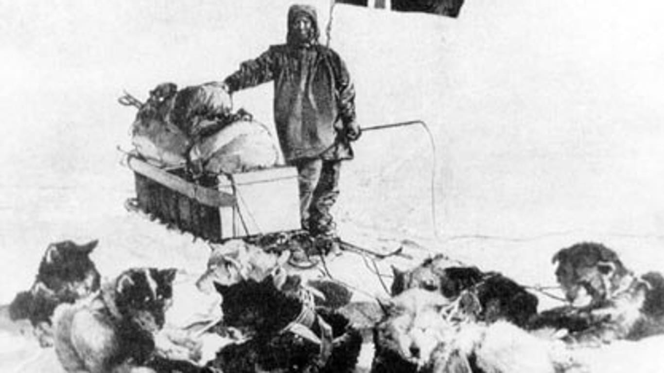 Antarktis: Amundsen und sein Team standen vor 100 Jahren als erste Menschen am Südpol