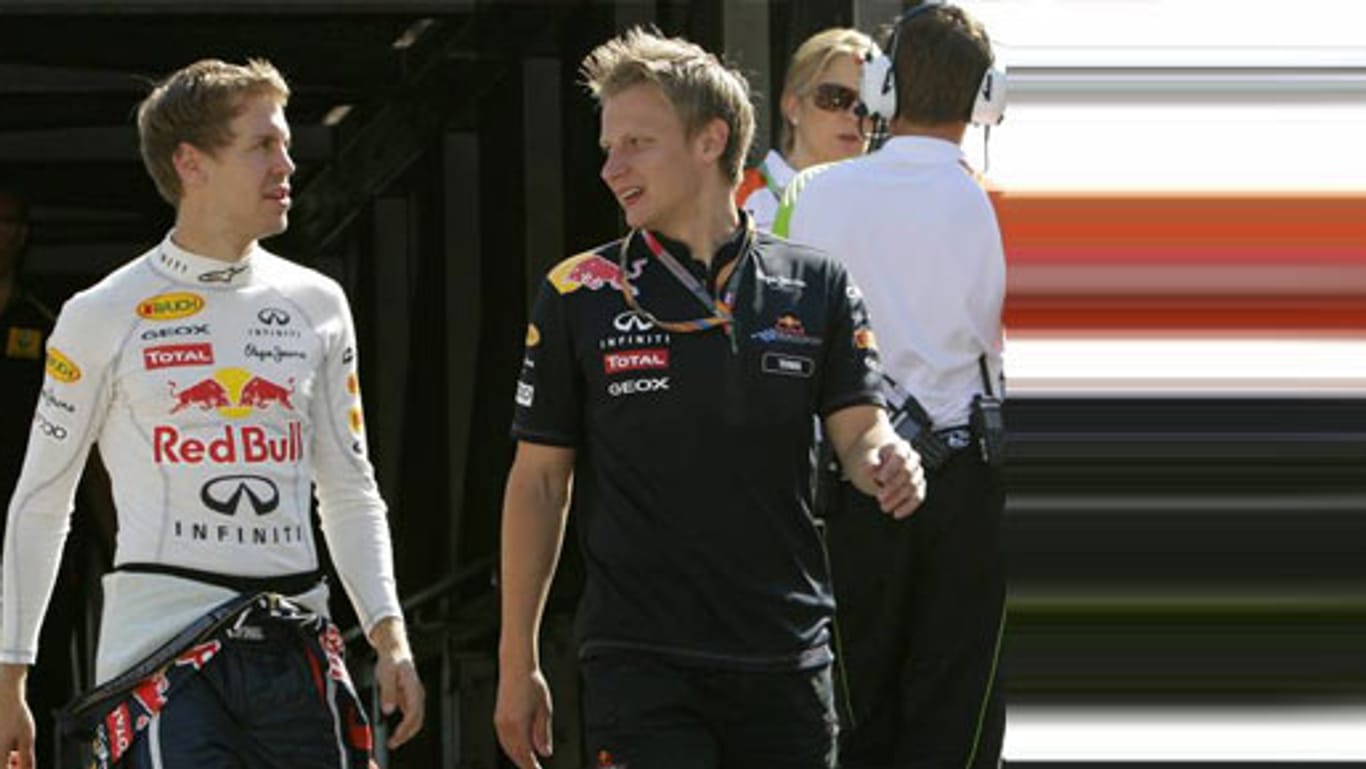 Drei Jahre lang ein eingespieltes Team: Sebastian Vettel und Tommi Pärmäkowski