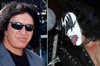 Gene Simmons, mit und ohne Schminke