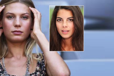 Sarah und Lisa Brandner (richtiger Name: Lilli Hollunder) gehören zu den Blickfängen auf den Bundesliga-VIP-Tribünen.