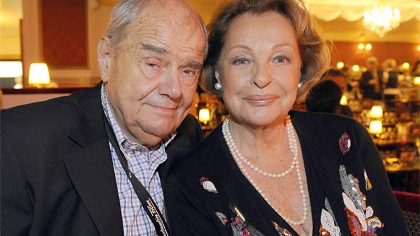 Schauspielerin Nadja Tiller und ihr Mann Walter Giller (Archivbild).