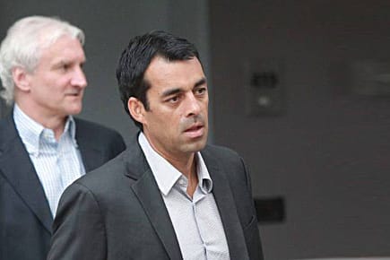 Krisenstimmung in Leverkusen: Sportdirektor Völler (li.) und Trainer Dutt.