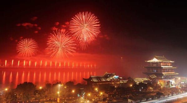Am 23. Januar 2012 wird in China der Jahreswechsel gefeiert.