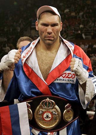 Schwergewichtsboxer Nikolai Walujew, ehemaliger Weltmeister der WBA.