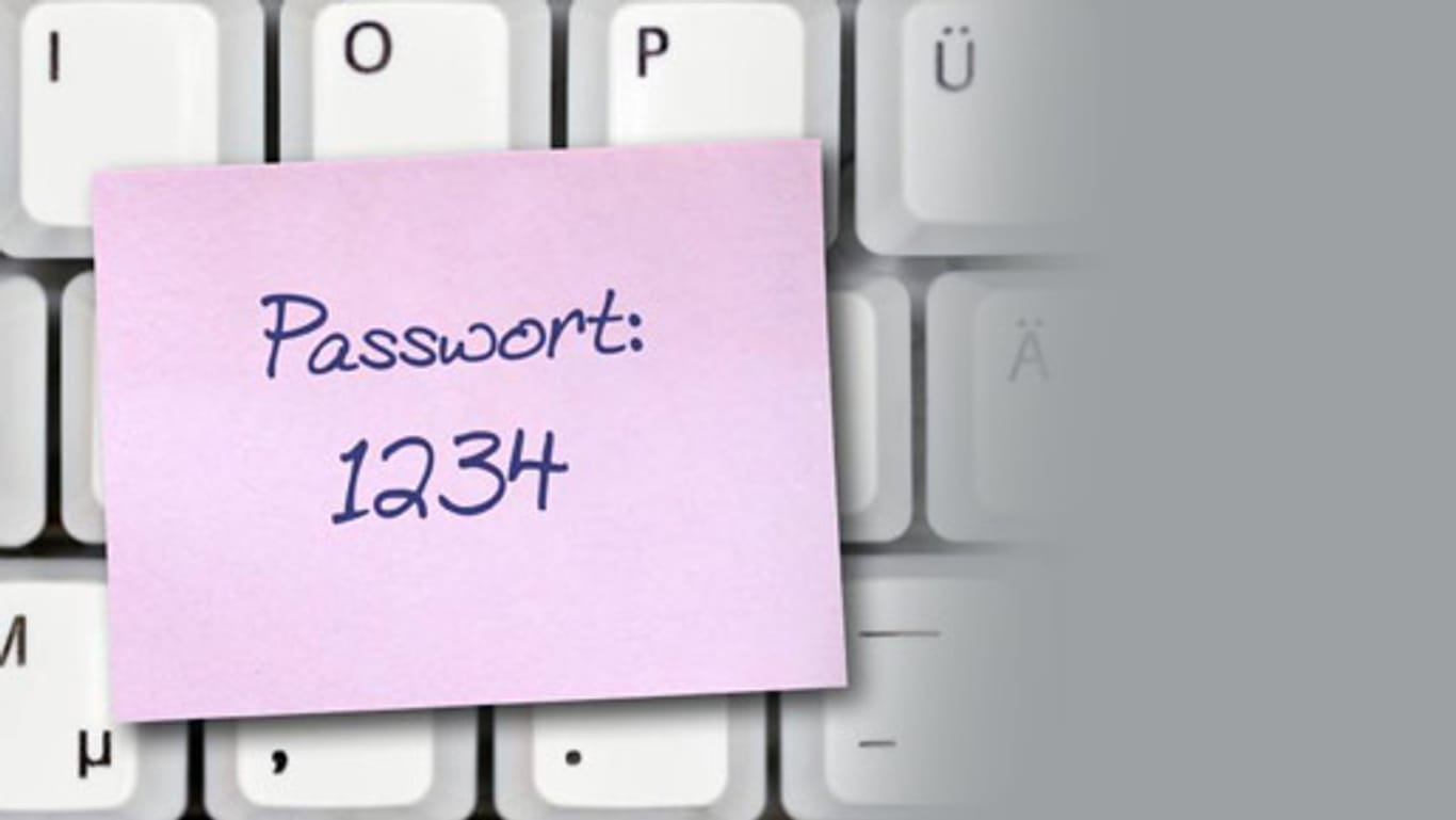 Ein sicheres Passwort ist "1234" sicher nicht