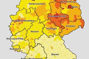 So ist die Armut in Deutschland verteilt